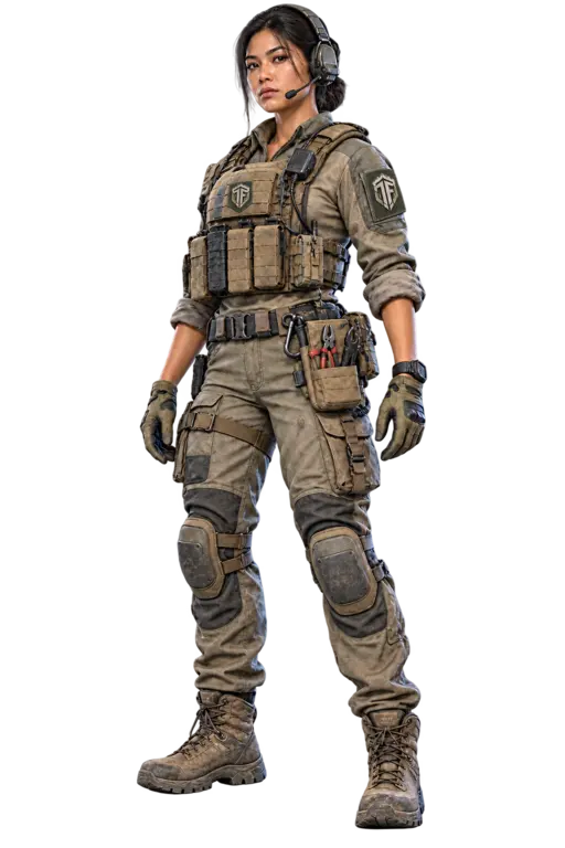 Nova in Iron Front field gear