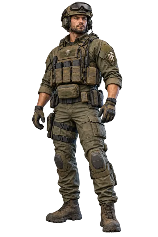 Rook in Iron Front field gear